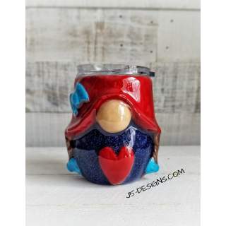 3D Gnome Tumbler