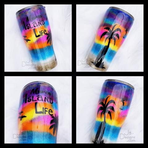 Sunset Tumbler - Bright